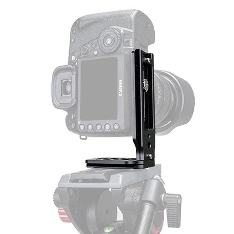Quick Release Camera Tripod Head Stabilizer Slider Base with Macro Plate & Mount Extension