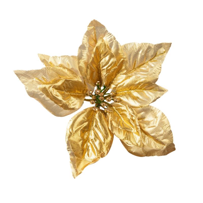 

1/3PCS Artificial Flowers Clip Gold Wedding Party Needlework Home Christmas Tree Garland Outdoor Yard Autumn Decorative Products 1pc золотой