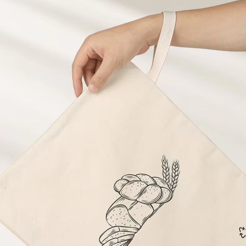 Reusable Fresh-Keeping Bread Bags Double-layered Bread Storage Bags New Sourdough Bag Kitchen Use