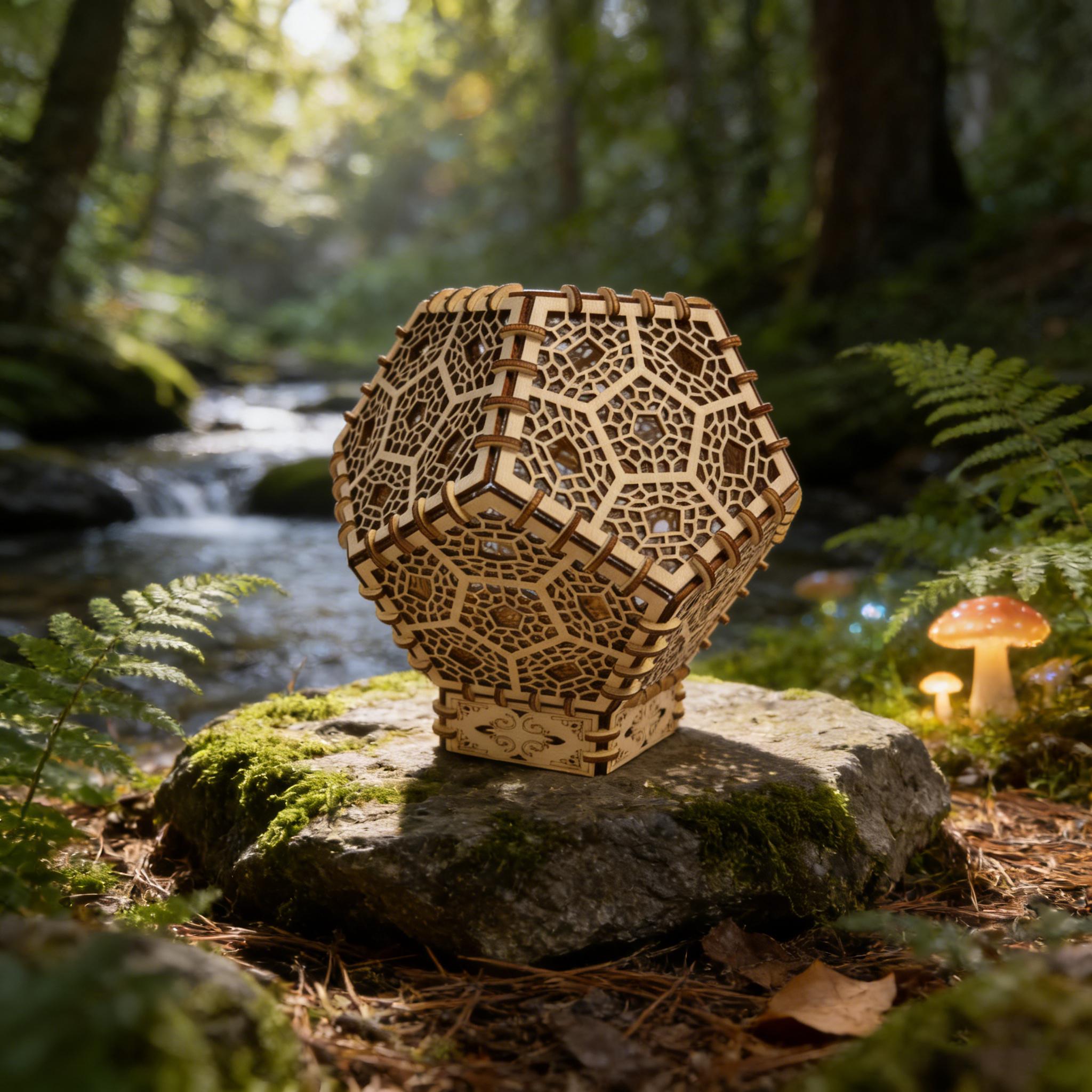

3D Wooden Lampshade Puzzle Miniature : The Perfect Holiday Present Ideal for Halloween Christmas Plus Birthdays белый