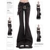 Jeans Vintage Slim Micro-flare Feminino Moda Ins Splicing Borda de Cinto Calças Y2K Cintura Alta Reta Calças de Rua Americanas