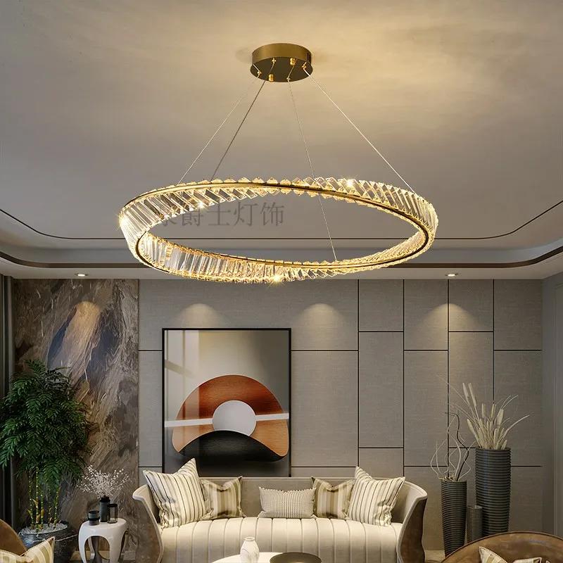 Luxury Gold Chandelier Ceiling Lamps For Living Room Bedroom Crystal Chandelier Lighting IN STOCK