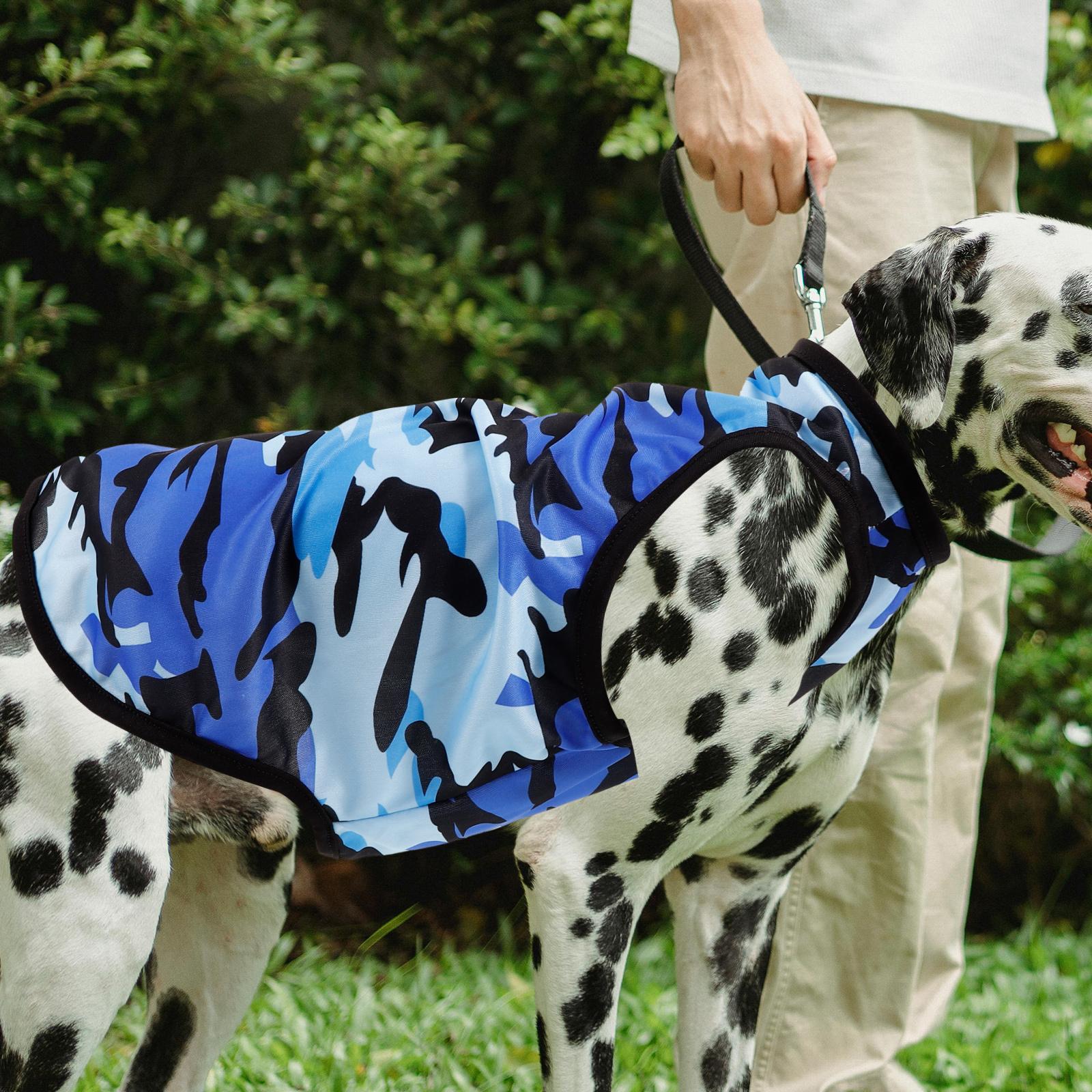 

3Pcs Pet Camouflage Shirt Dog Apparel Puppy Vest Breathable Soft Fabric Fashionable Look Perfect for Summer Traveling Outdoors L