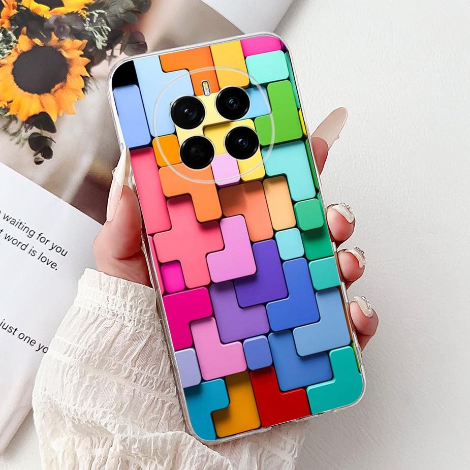 Чехол для Honor Magic 7 Pro PTP-N49 Роскошный Расписной Чехол Мягкий Силиконовый Чехол для Телефона Для Honor Magic 7 Pro Magic7 5G PTP-AN00 Fundas Honor Magic 7