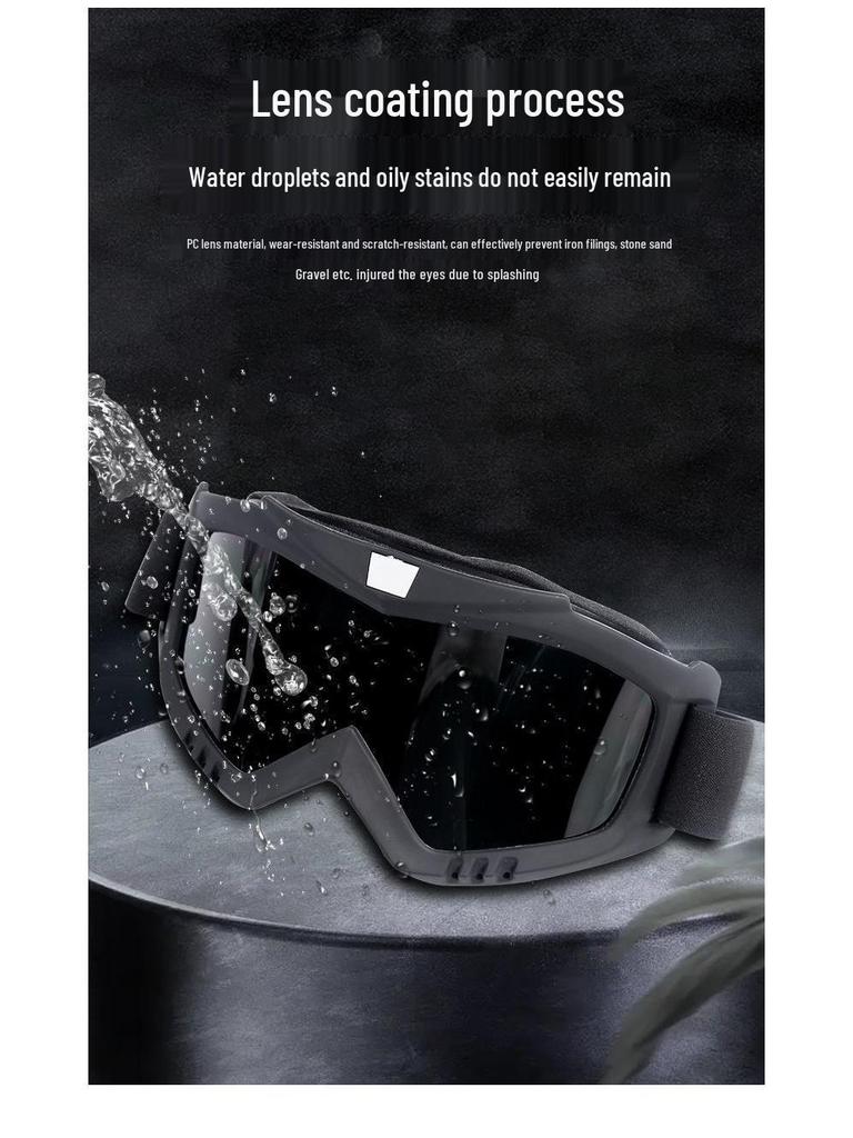 Electric Welding Protective Mask with Anti-Fog, Anti-Light, Anti-Arc, Eye Protection, Anti-Splash, Anti-UV Full Face and Goggles.