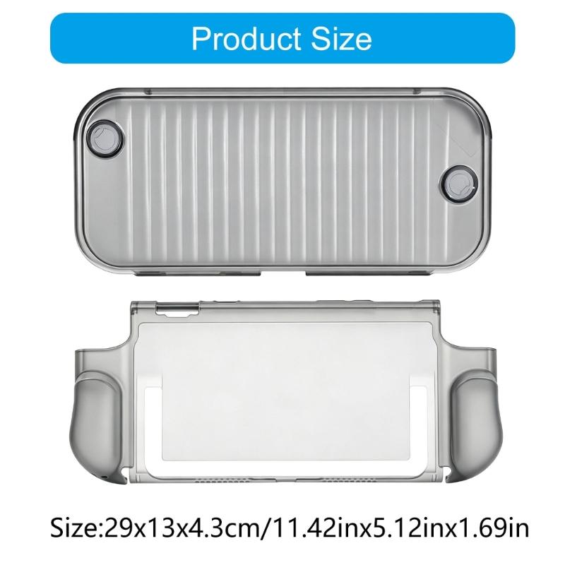 Shockproof Protective Case Cover Full Coverage Hard Shell Scratchproof Upper Lower Cover for NS2 Easy Installation