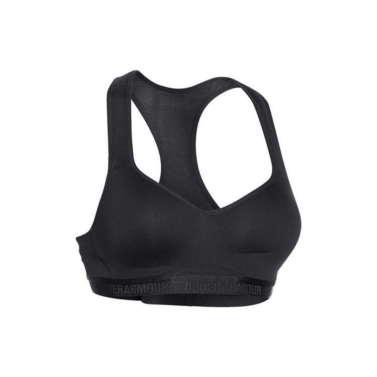 Under Armour High Bra Casual Sports High-Intensity Shaping Sports Bra Women Sports Bra Black 1259953-001