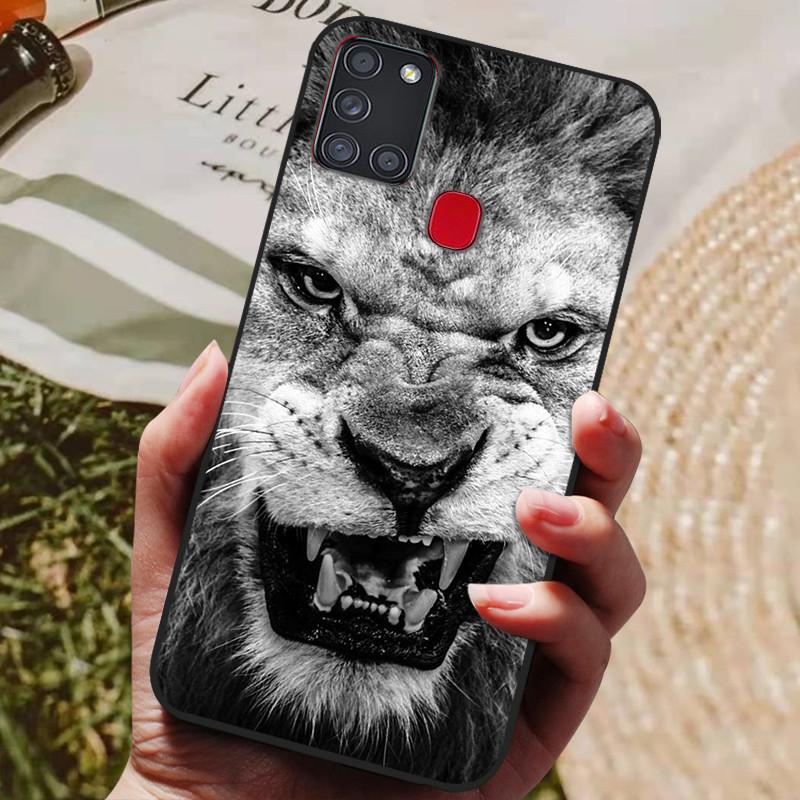 For Samsung A21S Case Phone Cover Silicone Soft TPU Back Cover for Samsung Galaxy A21S Case A 21S A21 S A217F Fundas Bumper