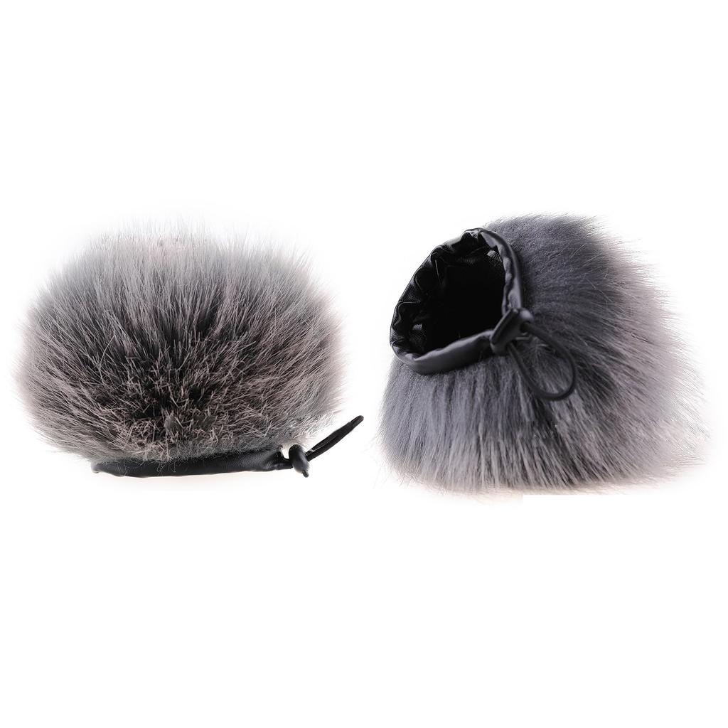 ZYKEJJDDAK Outdoor Faux Fur Microphone Wind Screen Sleeve for Zoom H1N Handheld Recorder