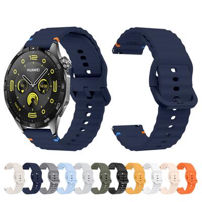 Bracelet pour Huawei Ultimate Léger Imperméable Silicone 22mm Universel pour Huawei Watch 4 3 2 Ultimate GT3/GT2 Pro 46mm Bracelet
