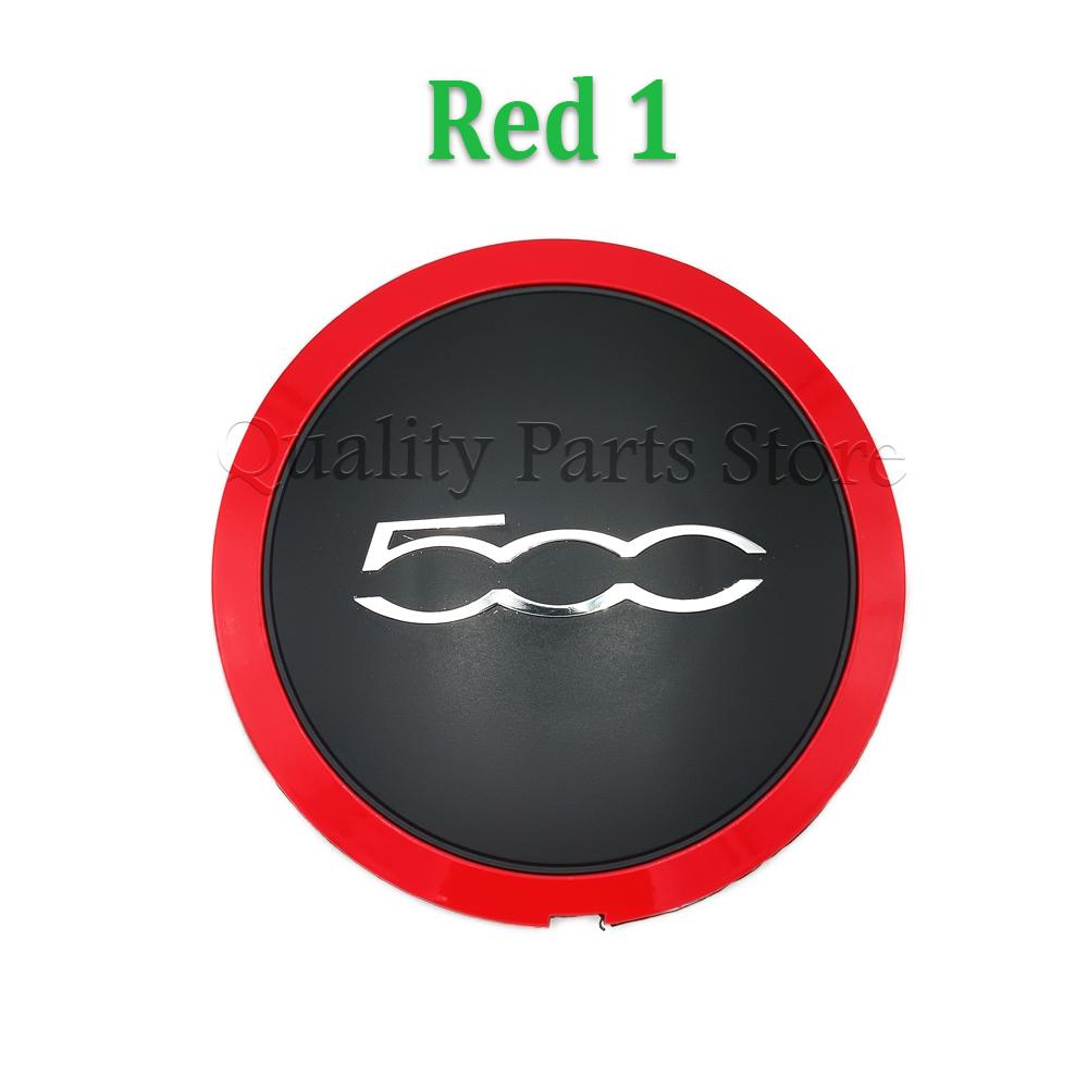 New Car Hubcap Wheels Centre Hub Cap For Fiat 500 Car Dust Cover Wheel Hub Cap Replacement 133mm 51884863 68078419AC 68078421AC
