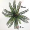 45cm Large Artificial Palm Tree Branch Tropical Fake Cycad Plants Plastic Coconut Tree Leafs For Home Garden Party Wedding Decor