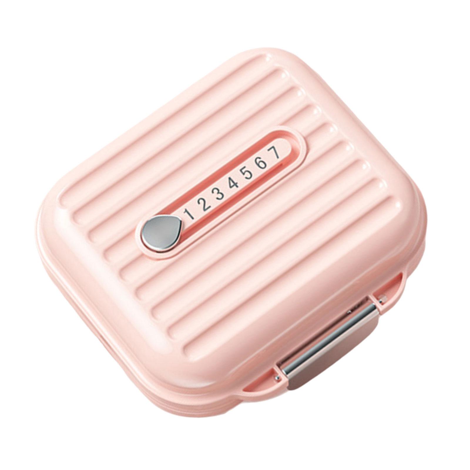 

Дорожная таблеточная коробка с 7 отделениями Органайзеры для таблеток Контейнер для таблеток Коробка для лекарств Коробка для хранения ювелирных изделий S