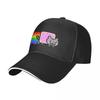 Rainbow cat meme Baseball Cap Sports Cap funny hat Hip Hop dad hat WoUnisexs 2024 Unisexs