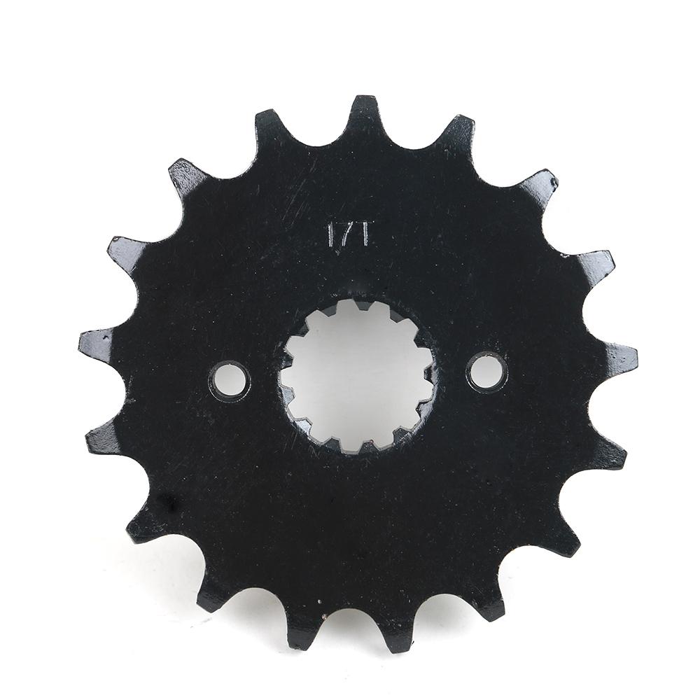 530-17T 530 17T 17 Tooth Front Sprocket Gear Wheel Cam For Kawasaki GPZ400 KZ400 GPZ 400 KZ 400 Z500 6 Speed Z500B Z 500 Z550D