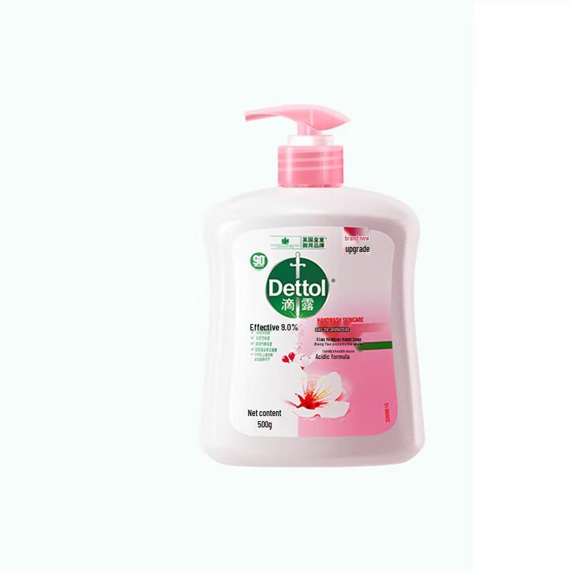 

Dettol Healthy Antibacterial Hand Wash, Moisturizing Care, 3 x 500g Pack