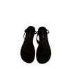 Flat-bottomed vacation sandals women's 2025 new summer toe-on beach sandals
