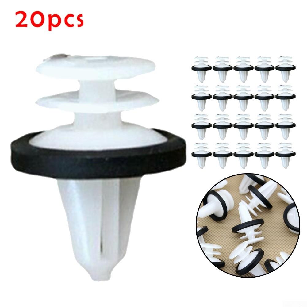 Versatile For Ford W713297S300 Door Trim Panel Clips with Sealer 20 Count