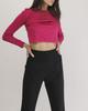 High-waisted Trousers Fi More 1193 36 Black