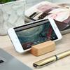 Holder Double Slot Wooden Phone Holder Slot Wood Bracket Mobile Phone Holder Desk Tablet Stand