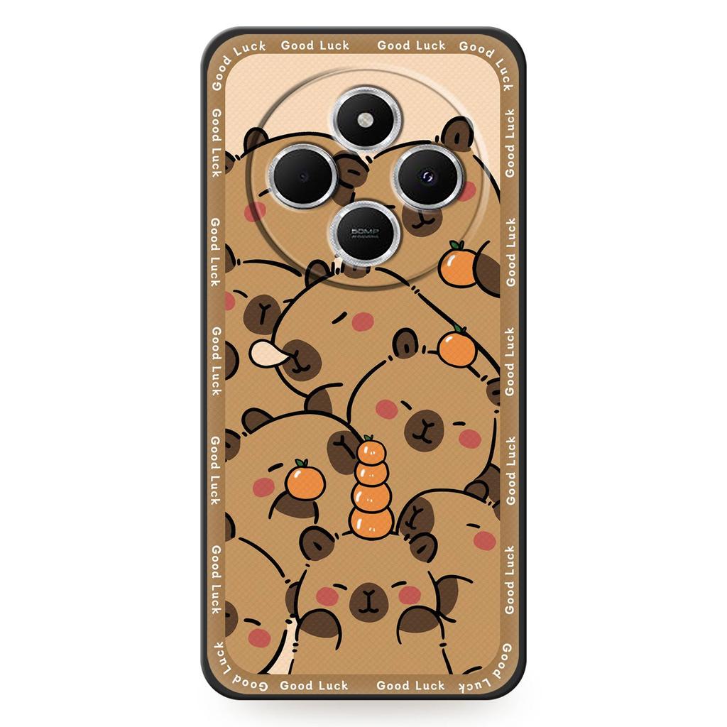 Protective Full Wrap Phone Case For Redmi 14C 4G/14R 5G/A3 Pro 4G/POCO C75 Graffiti Anti-knock Phone Pouch Soft Case TPU