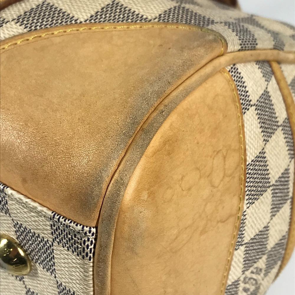 Louis Vuitton N52001 Damier Azur Berkeley PM Hand Bag Damier Azur Canvas White