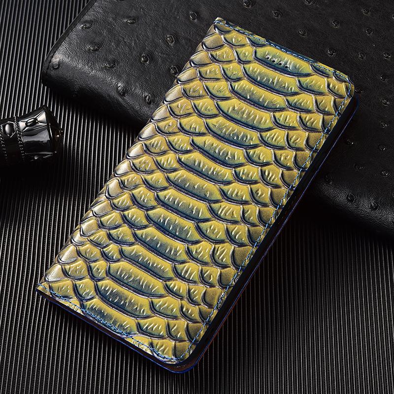 

Snake Genuine Leather Case For Apple iPhone 6 6S 7 8 X XS XR 11 12 13 14 15 16 16e 17 Pro Max Plus Phone Wallet Cover Cases iPhone XS Max&Genuine Leather синій