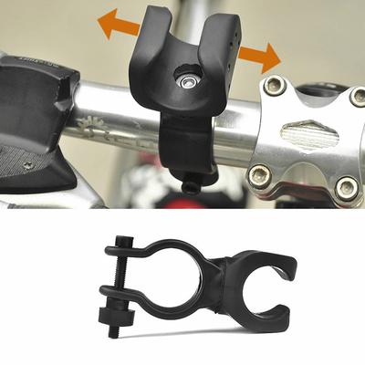 8PCS 360 Degree Rotation Bike Flashlight Mount Bike Handlebar Flashlight Mount  Electric Wheelchair