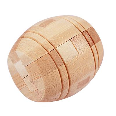Kids Children Adult Kong Ming Luban Lock 3D Handmade Bamboo Math Puzzles Brain Teasers Educational Finger Toy Birthday Xmas Gift