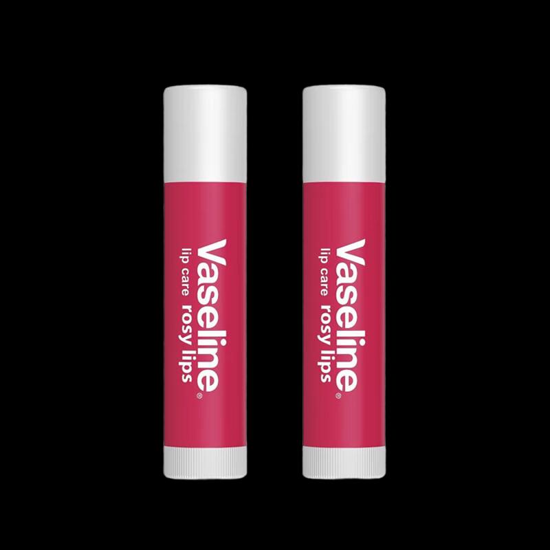 Vaseline Rosebud Moisturizing Lip Balm (2-Pack)