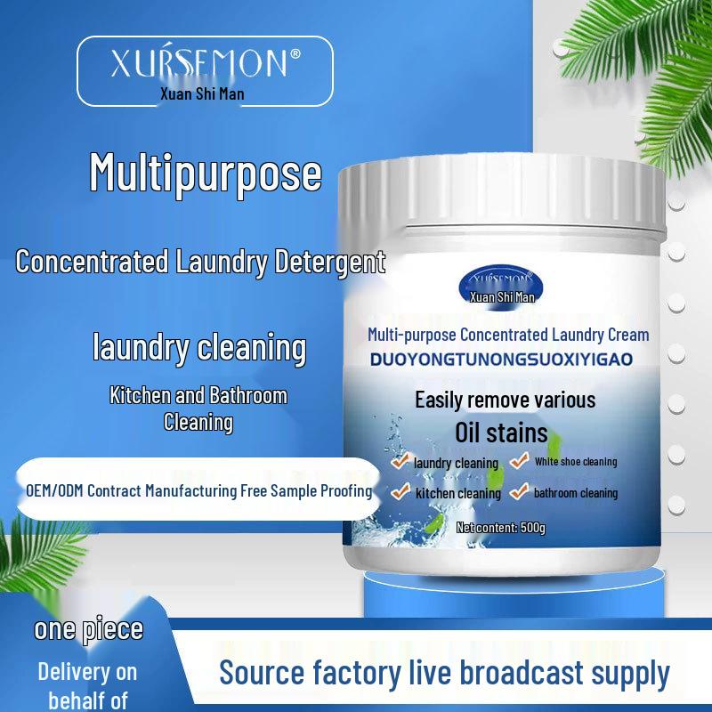 Xuan Shiman Multi-Purpose White Clothes & Shoe Cleaner: Removes Yellowing & Oil Stains. Standard Size