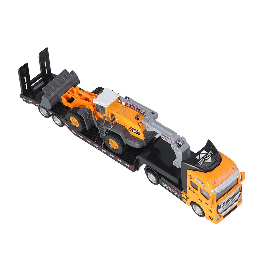 Zabawki Pojazdy Budowlane Przenośna Stopowa Ciężarówka Transportowa Samochód z Pojazdem Inżynieryjnym Budowlanym