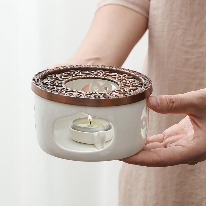 Набор для подогрева чая свечой в китайском стиле