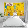 Cartoon The SSimpsons Colorful Tapestry Wall Hanging Bohemian Wall Tapestries Mandala Wall Hanging Sheets