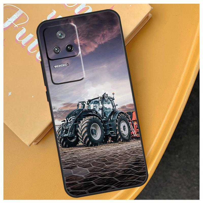 Farm Vehicle Tractor Funda For Xiaomi 17 Pro Max 13T 14T 15T 14 15 Ultra POCO X7 X5 X6 F5 F6 F7 Pro F8 Ultra Case
