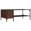  Coffee Table with Shelf, Sonoma Oak Color, 100x51x40 Cm