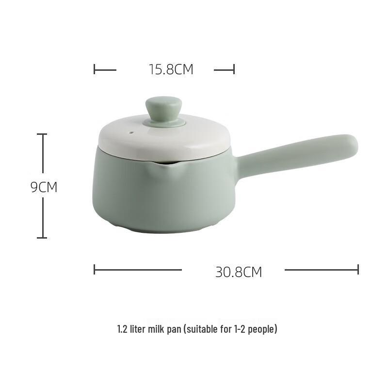 ZMR Cute Macaron Ceramic Stew Pot
