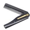 Men Folding Pocket Clip Plastic Portable Head Beard Combs Bussiness Trip Travel Lightweight Comb