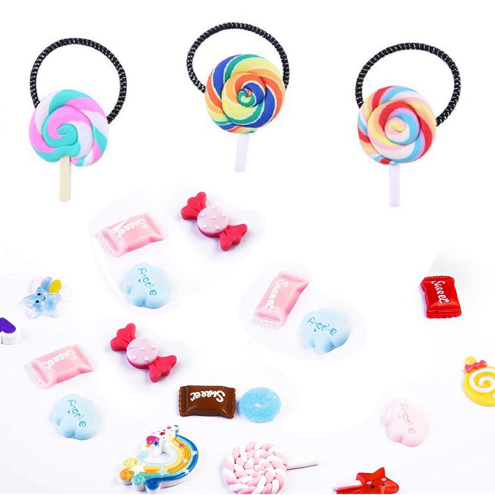 Pcs Candy Charm Kawaii Crafts Gifts Nail Decoration Scrapbooking Supplies Slime Charms Phone Charm