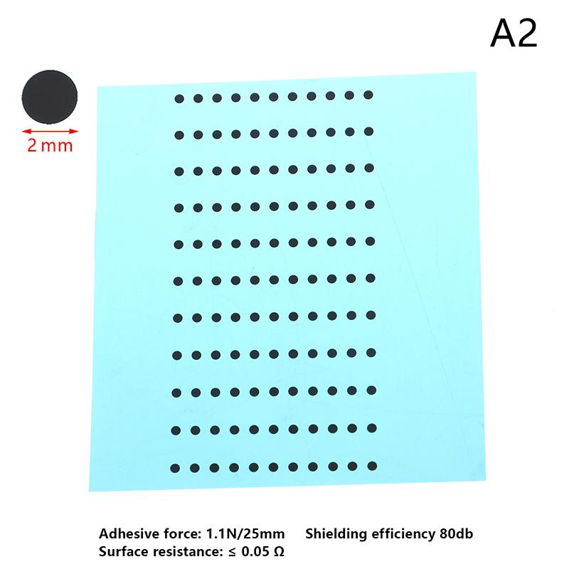 

Діаметр 1.5/2/3.5/7/8/9мм Чорні провідні гумові накладки Набір для ремонту клавіатури Для ІЧ пульта дистанційного керування Провідні гумові кнопки