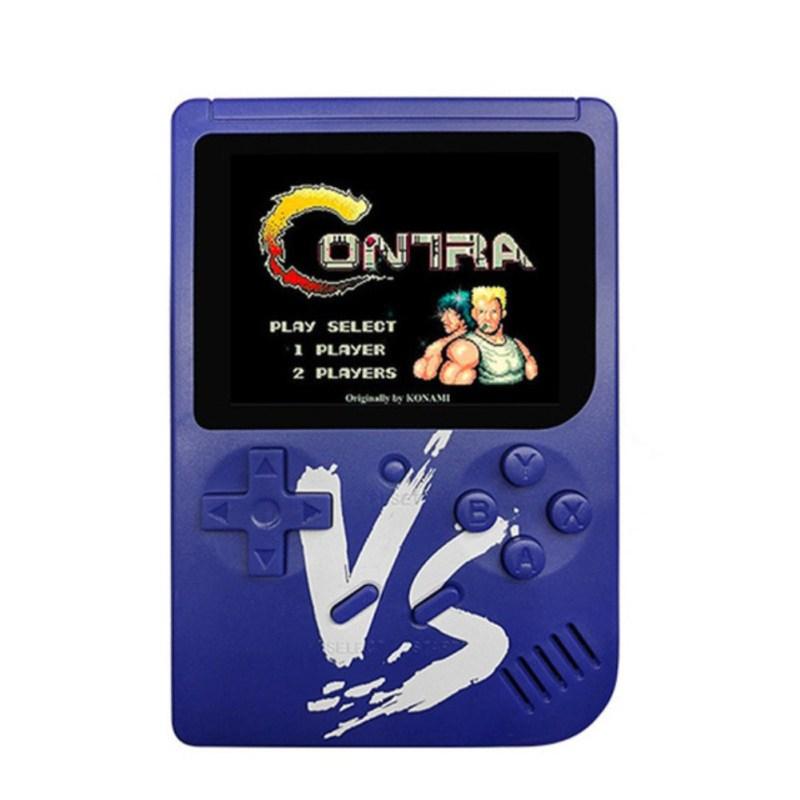 

Игровой автомат VS Vintage Classic Mini Palm со встроенным 500 классическими играми и геймпадом синий