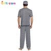 Halloween Prisoner Stage Costume Couple Prop Costume Prisoner Prison Prisoner Performance Costume