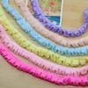 Multicolor Pleated Organza Lace Ribbon Gathered Mesh Fabric Handmade DIY Wedding Dress Lace Trim Sewing Craft christmas ribbons