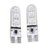 2Pcs T10 5050 W5W 6 Smd Remote Control Rgb Led Car Dome Reading Light Lamp Bulb