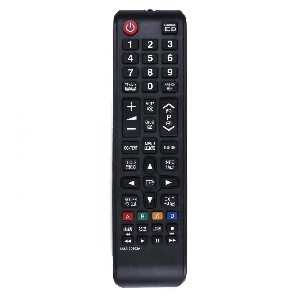Replacement Remote Control AA59-00602A for Samsung TV AA59-0049 AA59-00666A AA59-00741A Remote Control for Samsung HD LED TV чёрный