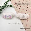 Cozy Cartoon Teddy Fleece Brooch & Scarf Accessories Set for Autumn/Winter