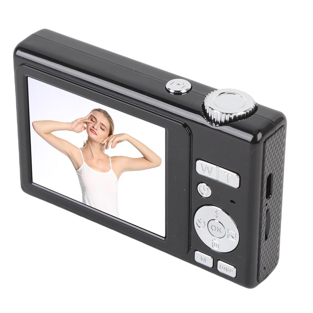 4K Digital Camera 48MP HD Dual Screen 16x Digital Zoom Auto  Selfie Camera for Photography Students Teens