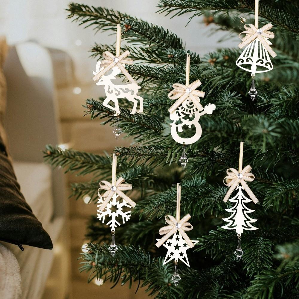 New Reindeer Christmas Decoration Snowman Snowflake Icicle Pendant Hanging Decor Festive Season