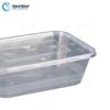 Square PP Plastic Takeaway Container