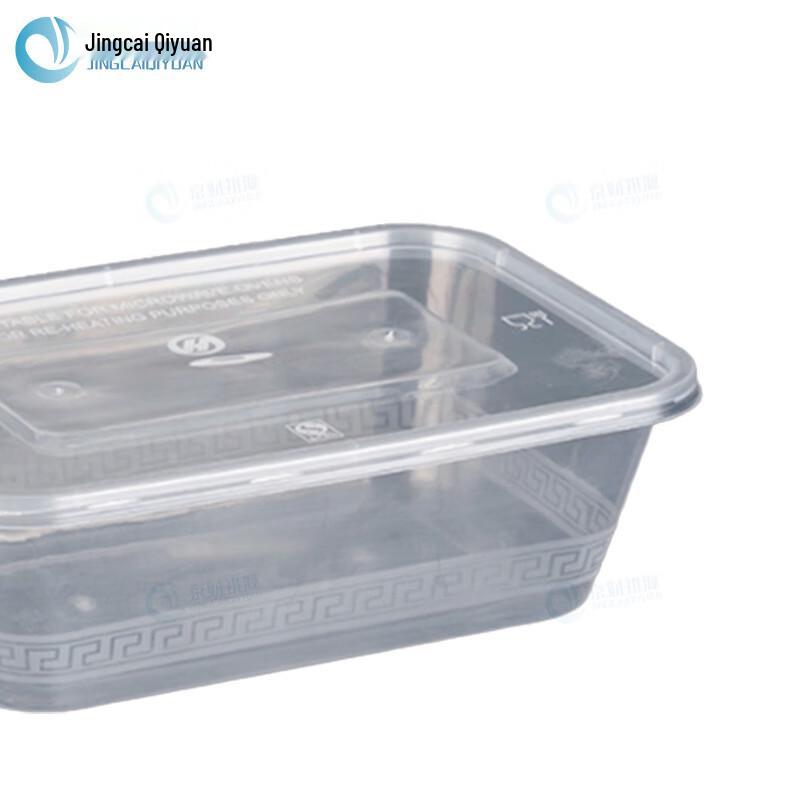 Square PP Plastic Takeaway Container